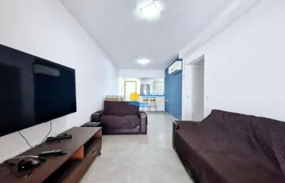 Apartamento com 2 dormitórios à venda, 90 m² por r$ 900.000 - jardim astúrias - guarujá/sp