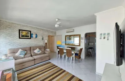 Apartamento com 3 dormitórios à venda, 100 m² por r$ 560.000,00 - jardim astúrias - guarujá/sp