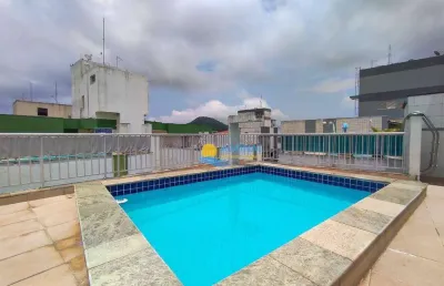 Cobertura com 3 dormitórios à venda, 168 m² por r$ 800.000,00 - jardim astúrias - guarujá/sp