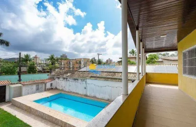 Casa com 6 dormitórios à venda, 265 m² por r$ 900.000,00 - jardim guaiuba - guarujá/sp