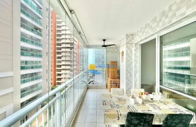 Apartamento à venda na praia das astúrias, 2 quartos, 2 vagas.
