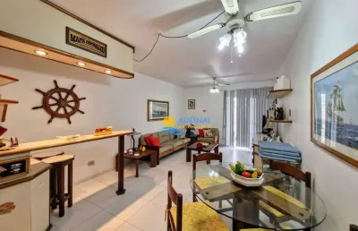 Apartamento com 3 dormitórios à venda, 128 m² por r$ 800.000,00 - pitangueiras - guarujá/sp