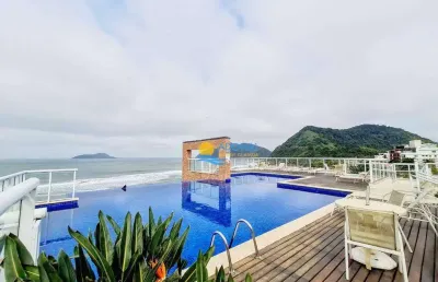 Apartamento com 3 dormitórios à venda, 121 m² por r$ 1.905.000,00 - tombo - guarujá/sp