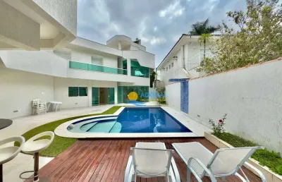 Casa com 5 dormitórios à venda, 560 m² por r$ 2.790.000,00 - balneário praia do pernambuco - guarujá/sp