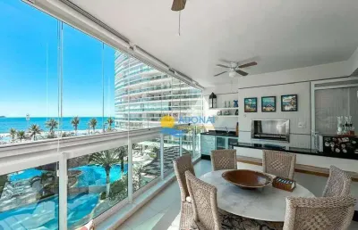 Apartamento com 3 dormitórios à venda, 120 m² por r$ 2.500.000,00 - jardim astúrias - guarujá/sp