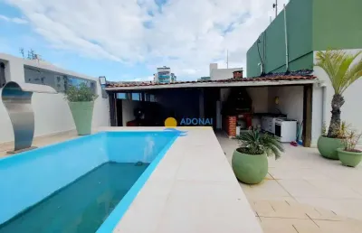 Cobertura com 4 dormitórios à venda, 292 m² por r$ 890.000,00 - jardim astúrias - guarujá/sp