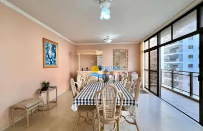 Apartamento com 3 dormitórios à venda, 160 m² por r$ 1.100.000,00 - pitangueiras - guarujá/sp