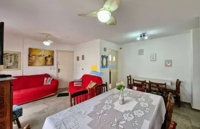 Apartamento com 3 dormitórios à venda, 90 m² por r$ 490.000,00 - pitangueiras - guarujá/sp