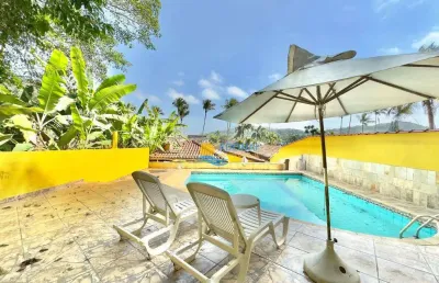 Casa com 3 dormitórios à venda, 150 m² por r$ 1.000.000,00 - balneário praia do pernambuco - guarujá/sp