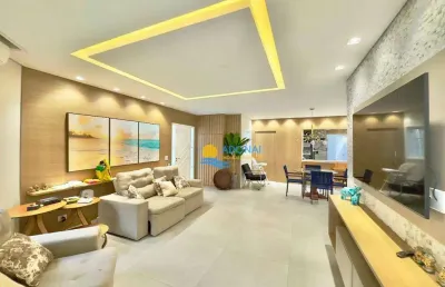 Casa luxuosa à venda na praia do pernambuco, 4 suítes, 4 vagas.