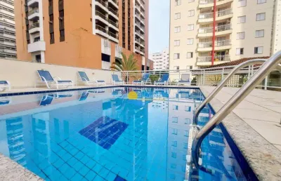 Imóvel à venda na quadra do mar com lazer completo, sacada e 2 vagas na praia das pitangueiras - são paulo - sp