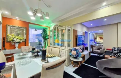 Apartamento com 2 dormitórios à venda, 65 m² por r$ 450.000,00 - pitangueiras - guarujá/sp