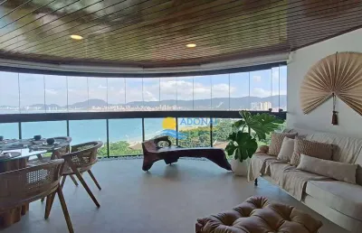 Apartamento com 6 dormitórios à venda, 225 m² por r$ 4.200.000,00 - enseada - guarujá/sp