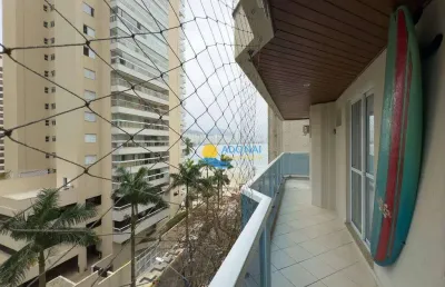 Apartamento à venda na praia da astúrias, 3 quartos, 2 vagas.