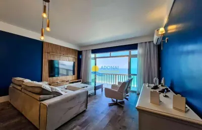 Apartamento com 3 dormitórios à venda, 250 m² por r$ 1.550.000,00 - pitangueiras - guarujá/sp
