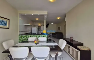 Apartamento com 2 dormitórios à venda, 80 m² por r$ 530.000,00 - pitangueiras - guarujá/sp