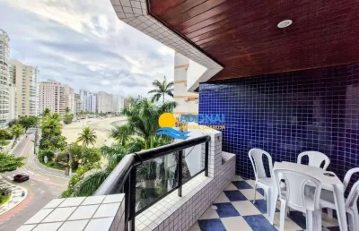 Apartamento com 2 dormitórios à venda, 90 m² por r$ 745.000,00 - jardim astúrias - guarujá/sp