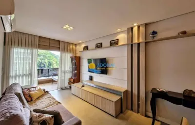 Apartamento com 2 dormitórios à venda, 80 m² por r$ 660.000,00 - pitangueiras - guarujá/sp