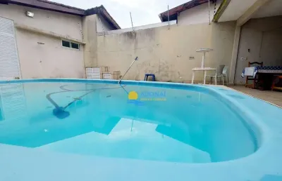 Casa  na praia do tombo, com 4 dormitórios à venda, 168 m² por r$ 1.250.000 - jardim guaiuba - guarujá/sp