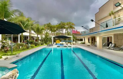Apartamento à venda no jardim acapulco, 5 suítes, 6 vagas.