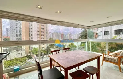 Apartamento com 3 dormitórios à venda, 120 m² por r$ 1.100.000,00 - jardim astúrias - guarujá/sp