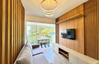Apartamento com 2 dormitórios à venda, 65 m² por r$ 650.000,00 - jardim astúrias - guarujá/sp