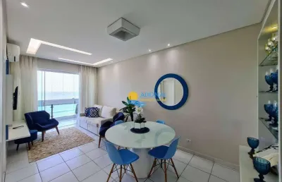 Apartamento com 2 dormitórios à venda, 129 m² por r$ 750.000,00 - pitangueiras - guarujá/sp