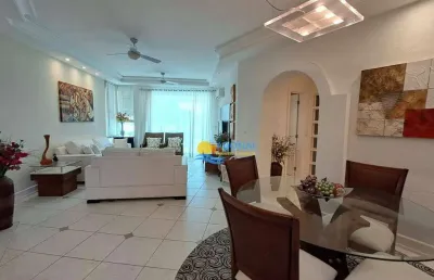 Apartamento com 4 dormitórios à venda, 174 m² por r$ 1.400.000,00 - enseada - guarujá/sp