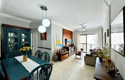 Apartamento à venda, 02 quartos 1 suite, sacada, astúrias guarujá sp