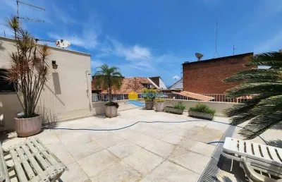Cobertura com 3 dormitórios à venda, 270 m² por r$ 800.000,00 - enseada - guarujá/sp
