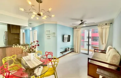 Apartamento com 3 dormitórios à venda, 90 m² por r$ 750.000,00 - jardim astúrias - guarujá/sp