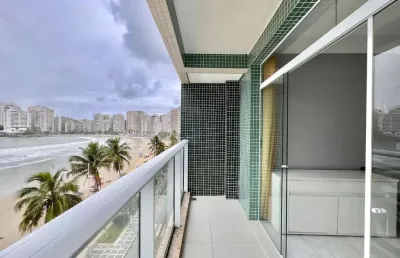 Apartamento com 3 dormitórios à venda, 110 m² por r$ 850.000,00 - jardim astúrias - guarujá/sp