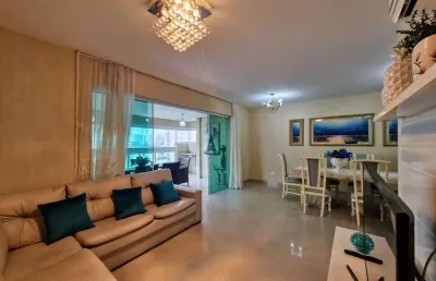 Apartamento com 3 dormitórios à venda, 200 m² por r$ 1.680.000,00 - pitangueiras - guarujá/sp