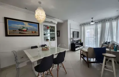 Apartamento com 3 dormitórios à venda, 120 m² por r$ 950.000,00 - enseada - guarujá/sp