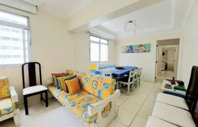 Apartamento com 3 dormitórios à venda, 125 m² por r$ 750.000,00 - pitangueiras - guarujá/sp