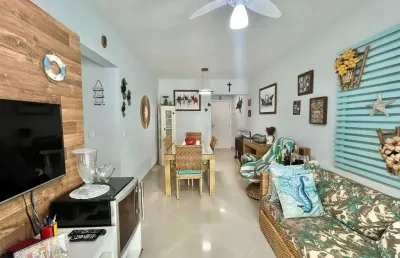 Apartamento com 2 dormitórios à venda, 77 m² por r$ 750.000,00 - pitangueiras - guarujá/sp