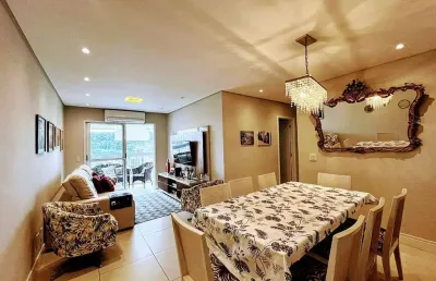 Apartamento com 3 dormitórios à venda, 96 m² por r$ 850.000,00 - jardim astúrias - guarujá/sp