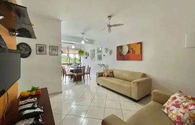 Apartamento com 3 dormitórios à venda, 76 m² por r$ 460.000,00 - tombo - guarujá/sp