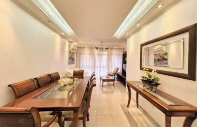 Apartamento com 3 dormitórios à venda, 110 m² por r$ 750.000,00 - pitangueiras - guarujá/sp