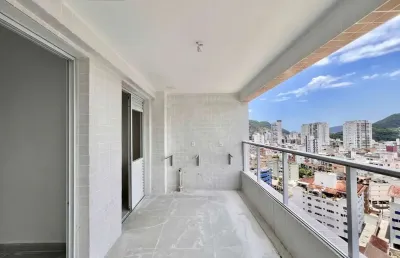 Apartamento com 2 dormitórios à venda, 74 m² por r$ 640.000,00 - jardim astúrias - guarujá/sp