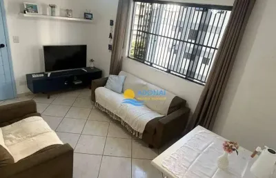 Apartamento com 2 dormitórios à venda, 62 m² por r$ 470.000,00 - jardim astúrias - guarujá/sp