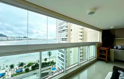 Apartamento com 3 dormitórios à venda, 90 m² por r$ 1.300.000,00 - jardim astúrias - guarujá/sp
