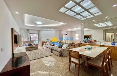 Apartamento com 4 dormitórios à venda, 280 m² por r$ 2.400.000,00 - pitangueiras - guarujá/sp