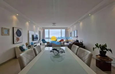Apartamento com 4 dormitórios à venda, 220 m² por r$ 1.800.000,00 - pitangueiras - guarujá/sp