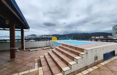 Cobertura com 5 dormitórios à venda, 500 m² por r$ 1.850.000,00 - enseada - guarujá/sp