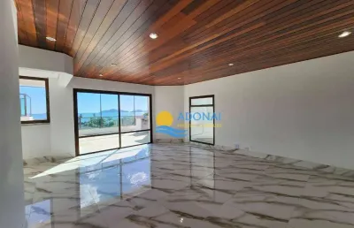 Cobertura com 4 dormitórios à venda, 424 m² por r$ 1.700.000,00 - enseada - guarujá/sp