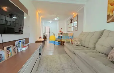 Apartamento com 2 dormitórios à venda, 100 m² por r$ 430.000,00 - enseada - guarujá/sp