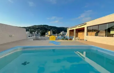 Cobertura com 4 dormitórios à venda, 250 m² por r$ 1.000.000,00 - enseada - guarujá/sp