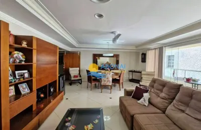 Apartamento com 4 dormitórios à venda, 184 m² por r$ 980.000,00 - pitangueiras - guarujá/sp