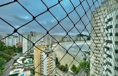 Apartamento com 3 dormitórios à venda, 120 m² por r$ 1.500.000,00 - jardim astúrias - guarujá/sp
